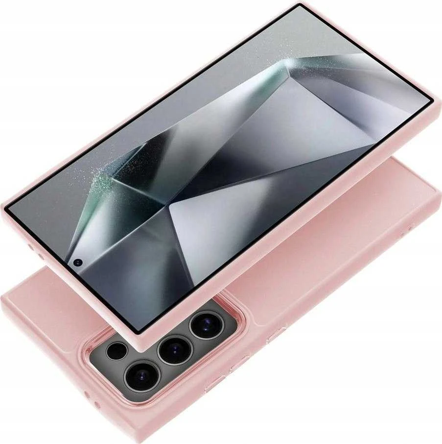 Oem FRAME dėklas skirtas Xiaomi Redmi Note 14 5G powder rožinės spalvos