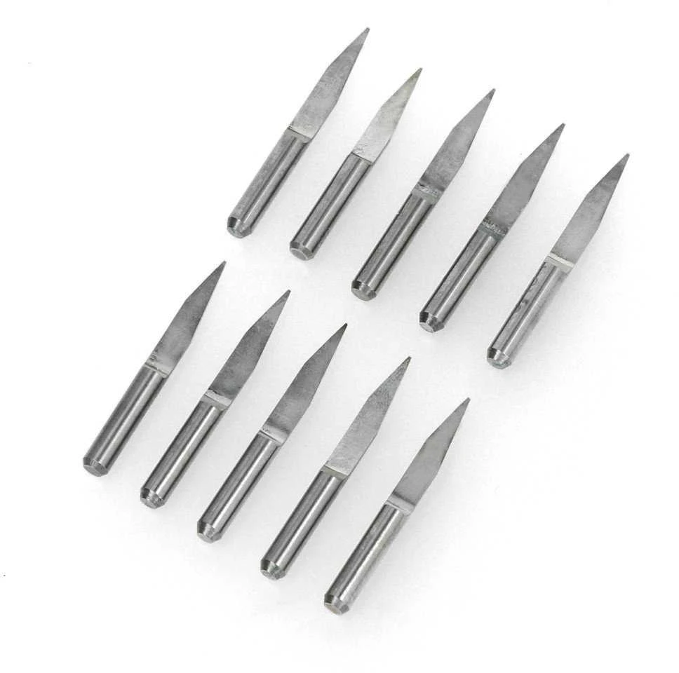 Grąžtas Oem 20 laipsnių V tipo CNC freza - 0.4 mm