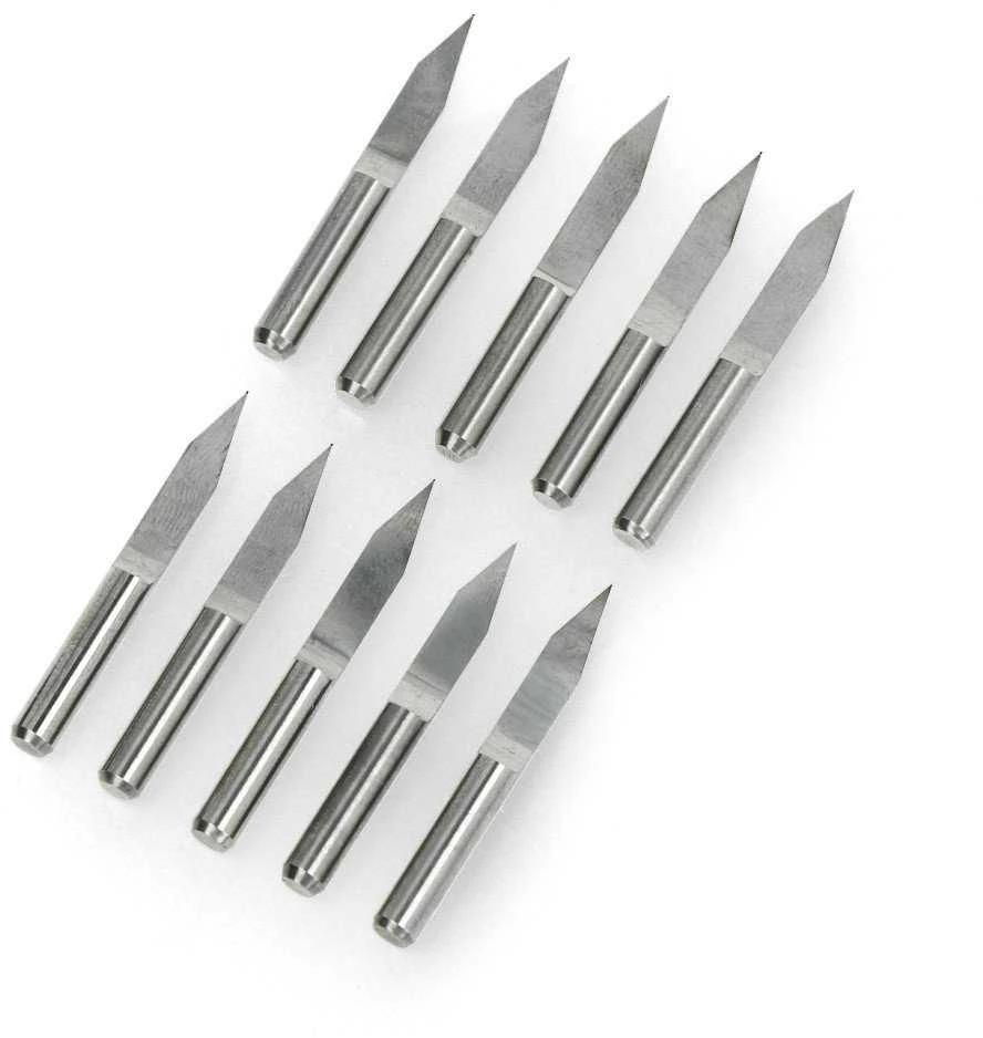 Grąžtas Oem V 30 laipsnių CNC freza - 0.1mm