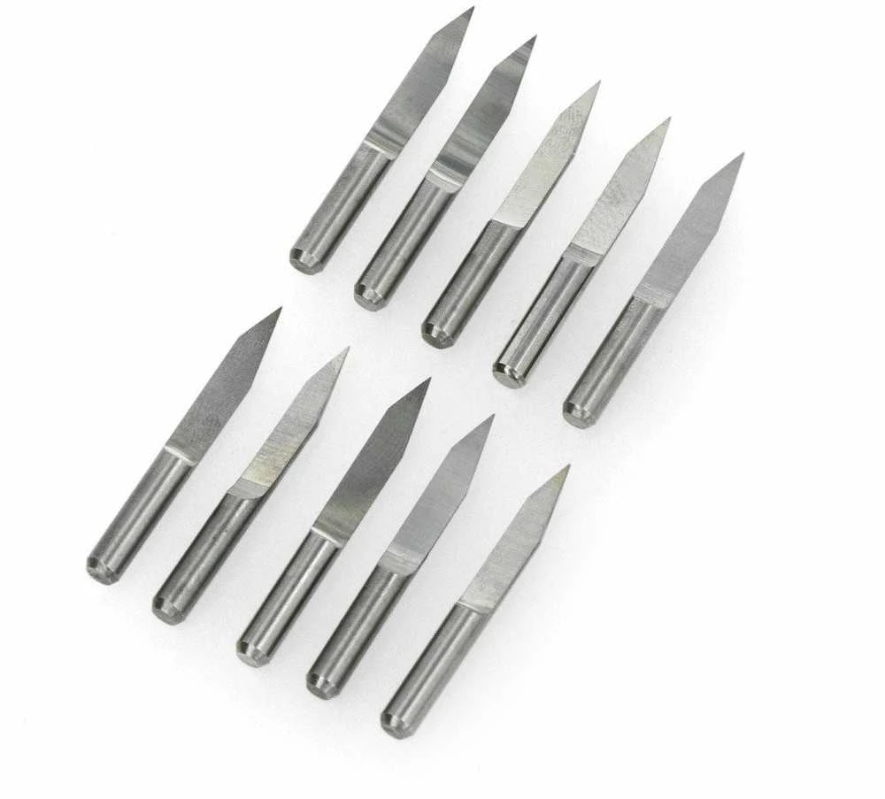 Grąžtas Oem V 30 laipsnių CNC freza - 0.3mm - 10 vnt