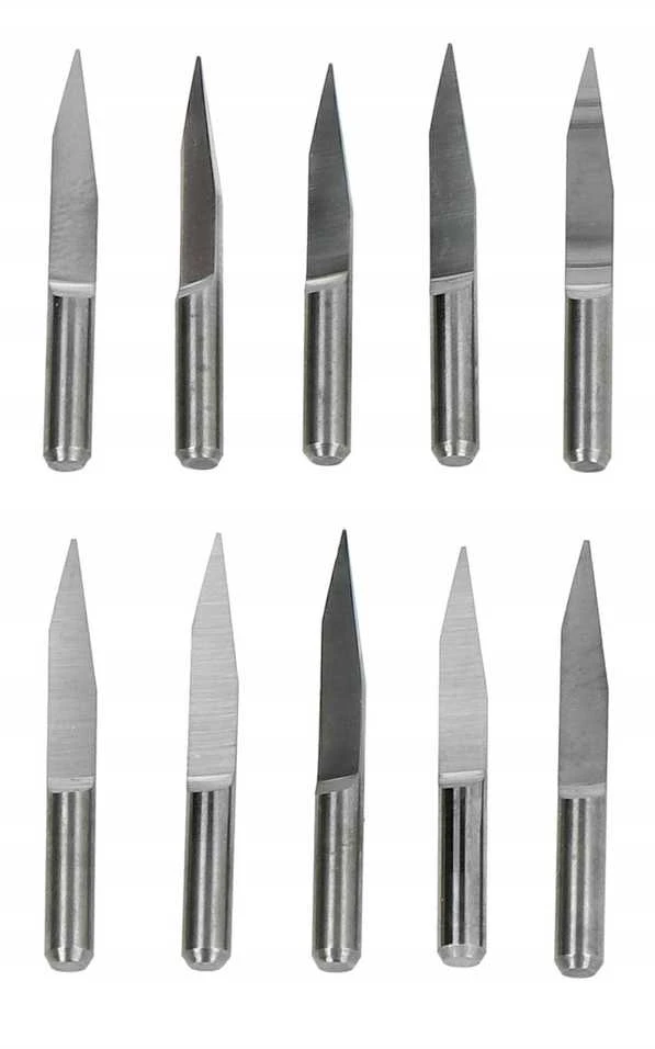 Grąžtas Oem V tipo 30 laipsnių CNC freza - 0.8mm