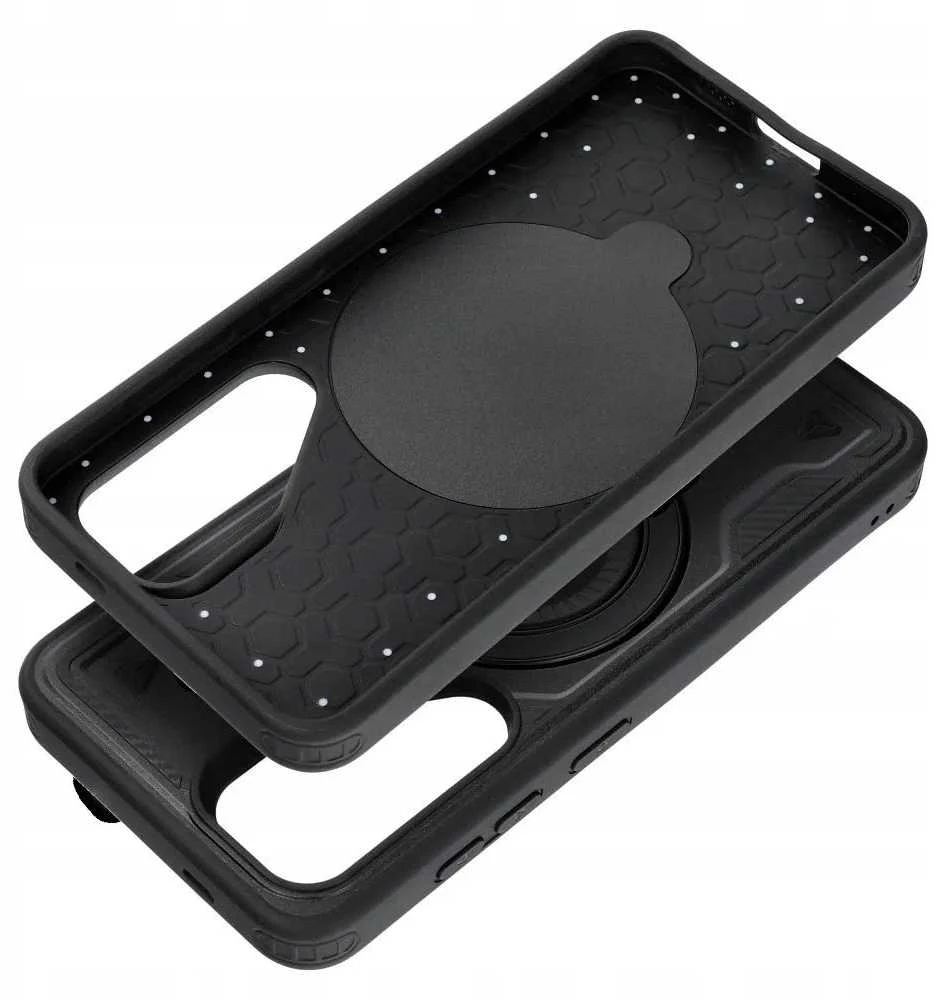Oem Dėklas FROST ARMOR skirtas Samsung Galaxy S25 Edge juodos spalvos