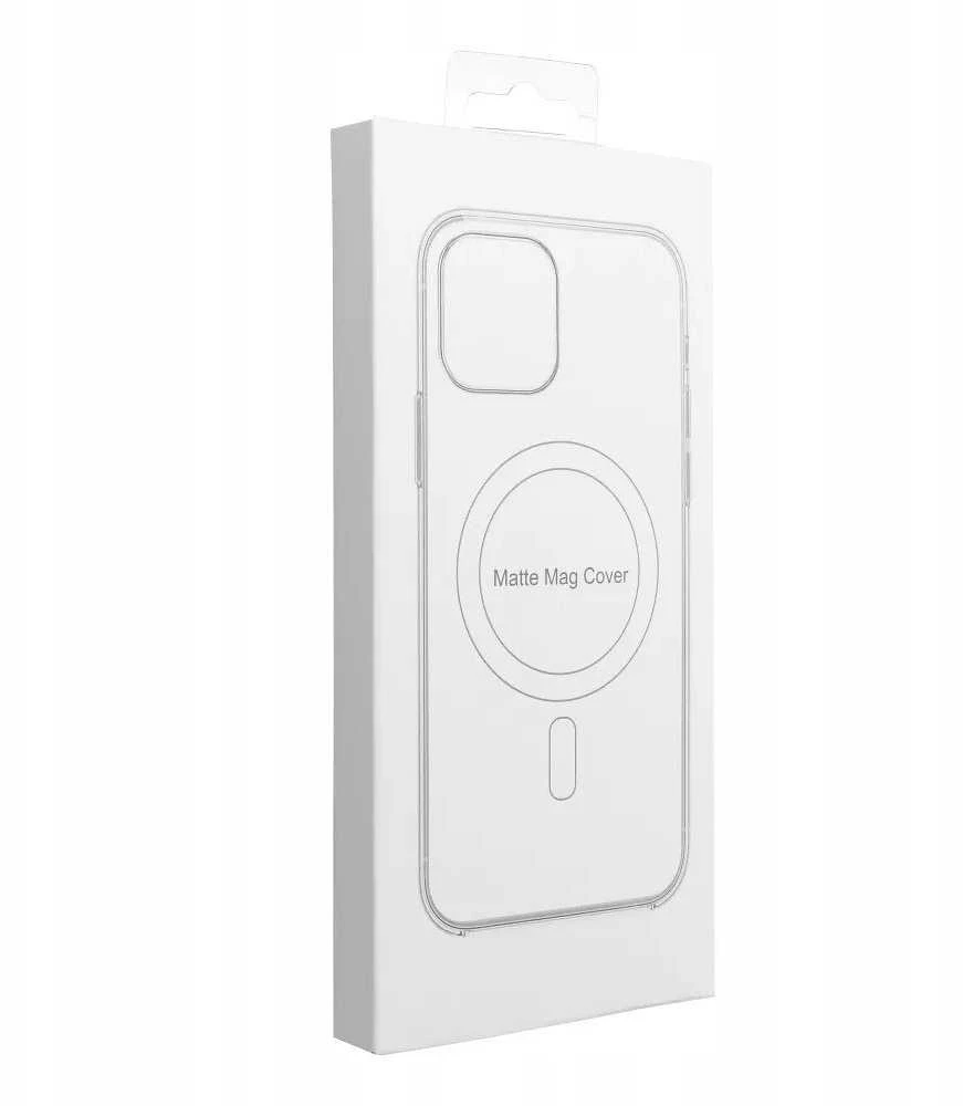 Oem FULL MATTE MAG COVER dėklas suderinamas su MagSafe skirtas Samsung Galaxy S25 EDGE juodos spalvos