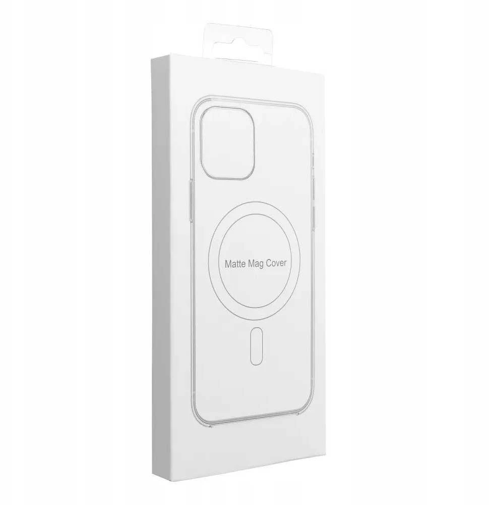Oem FULL MATTE MAG COVER dėklas suderinamas su MagSafe skirtas Xiaomi Redmi Note 14 4G juodos spalvos