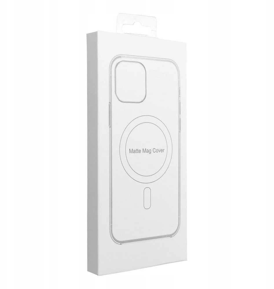 Oem FULL MATTE MAG COVER dėklas suderinamas su MagSafe skirtas Samsung Galaxy A16 juodos spalvos