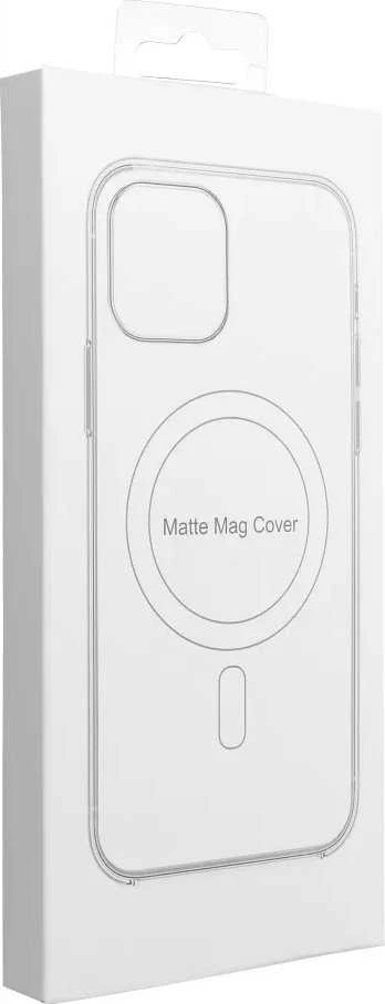 Oem FULL MATTE MAG COVER dėklas suderinamas su MagSafe skirtas Xiaomi Redmi Note 13 PRO 5G juodos spalvos