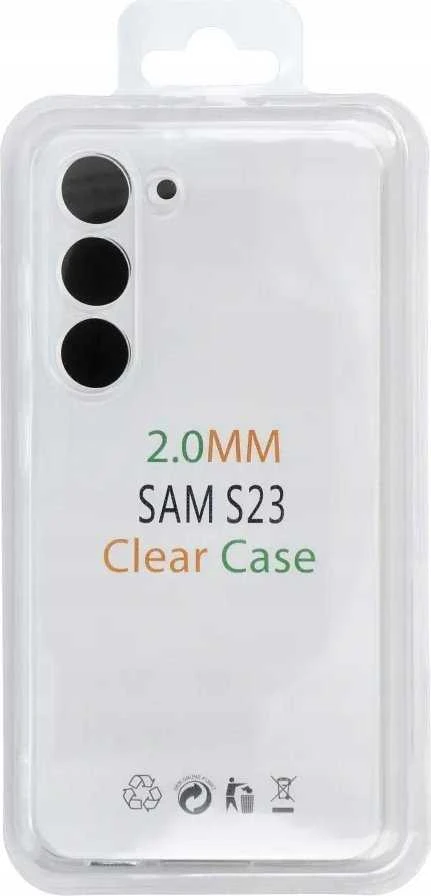Oem CLEAR Dėklas 2 mm skirtas Samsung Galaxy Galaxy A14 5G (camera protection) skaidrus