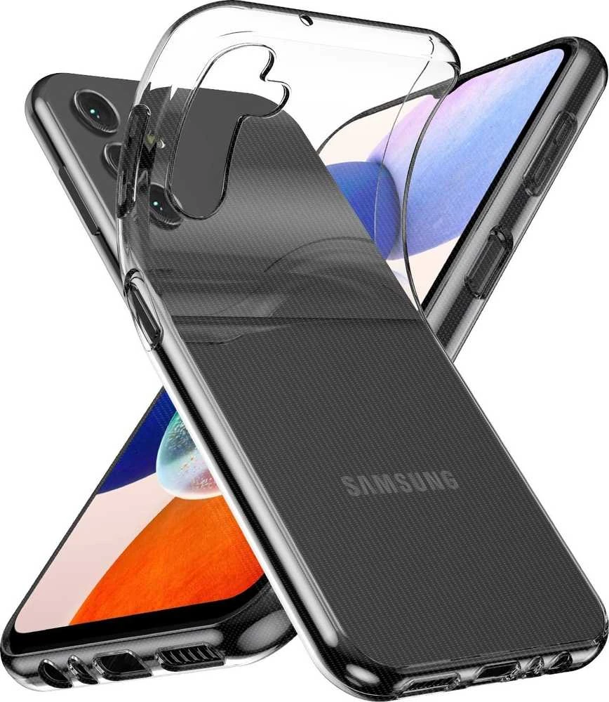 Oem CLEAR Dėklas 2 mm skirtas Samsung Galaxy Galaxy A14 5G (camera protection) skaidrus