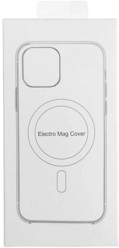 OEM dėklas, skirtas iPhone 11 PRO MAX, Electro Mag dėklas, suderinamas su MagSafe violetine
