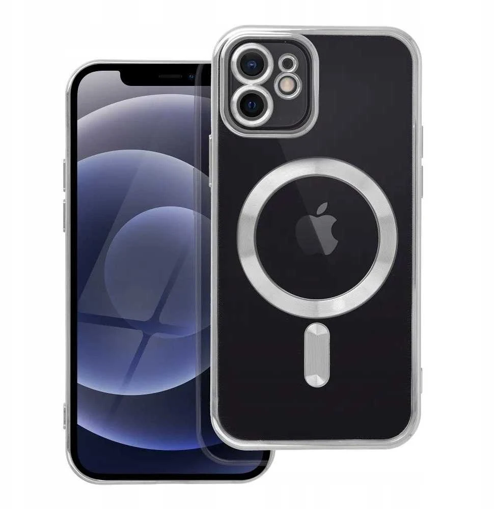 OEM dėklas, skirtas iPhone 12 telefonui, suderinamas su „MagSafe“ ir „Electro Mag“ dėklu.