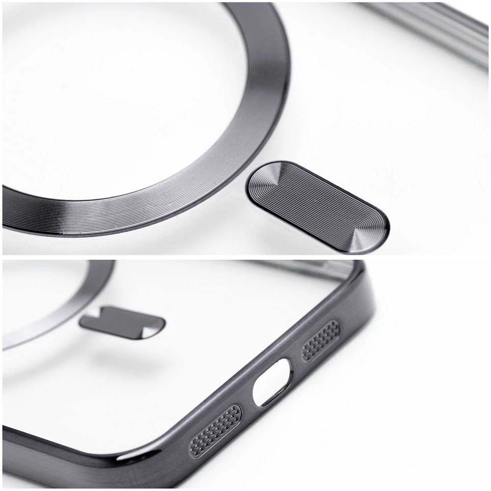 Oem Originalus „iPhone 16e“ (SE 4 2025) / 17e dėklas, suderinamas su „MagSafe“ ir juodas.