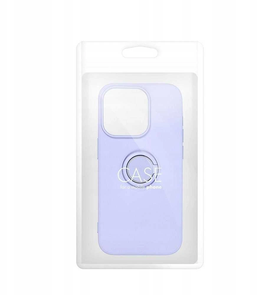 Oem SILICONE RING dėklas skirtas Samsung Galaxy S25 Plus violetinės spalvos