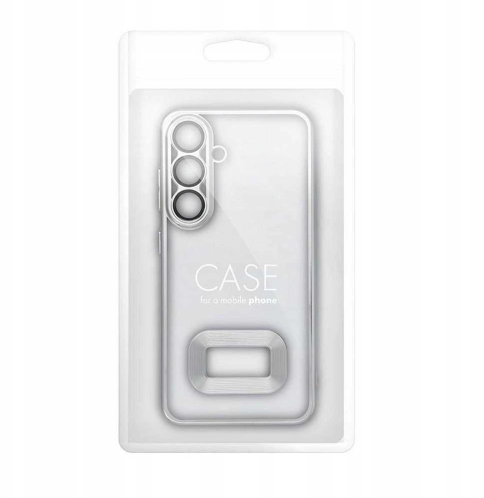 Oem Dėklas GLAM skirtas Samsung Galaxy S25 Plus sidabro spalvos