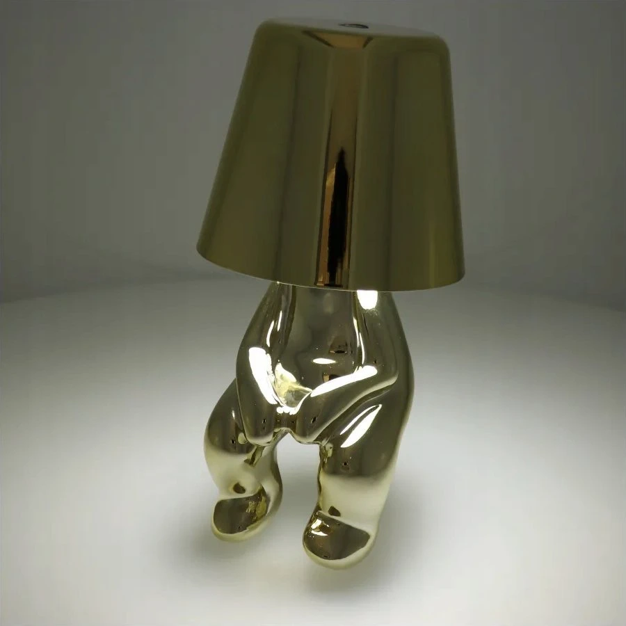 Oem Stalinis šviestuvas prie lovos GOLD MAN Art Deco sėdynė (2 versija) MLTL