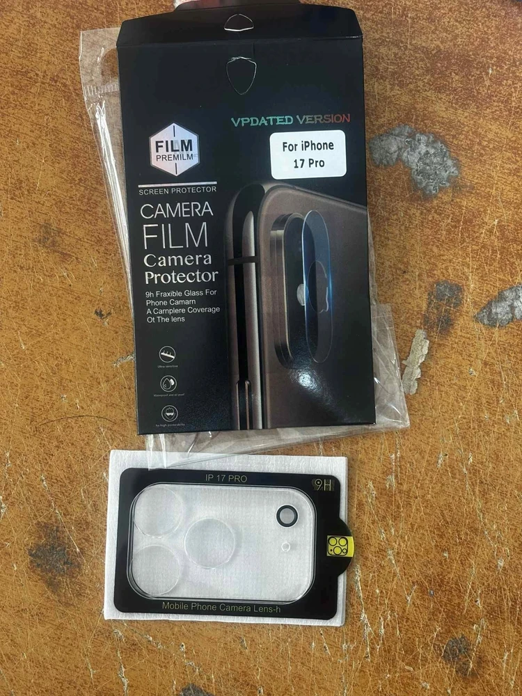 TFO Telforceone Grūdintas 3D stiklas iPhone 17 Pro kamerai
