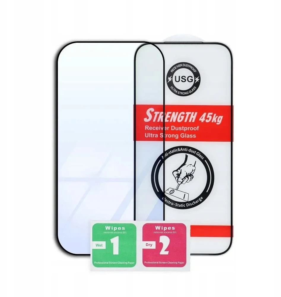 OEM grūdintas stiklas ULTRA STRONG 45kg, skirtas IPHONE 14 PRO MAX