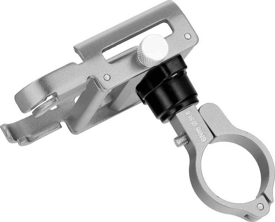 Oem GUB bike holder for mobile phone P30 Aliuminio sidabrinis