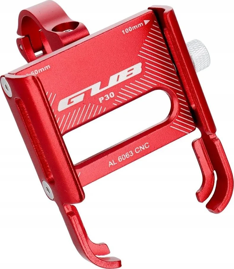 Oem GUB bike holder for mobile phone P30 Aliuminio red