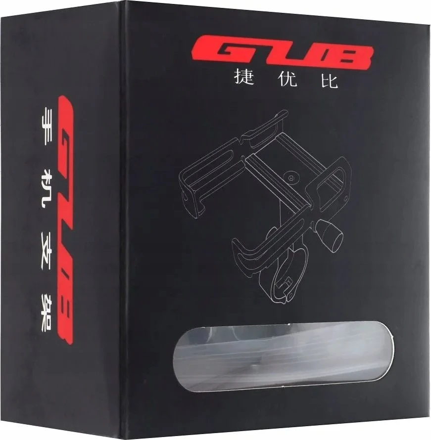 Oem GUB bike holder for mobile phone P30 Aliuminio red