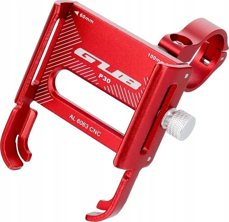 Oem GUB bike holder for mobile phone P30 Aliuminio red