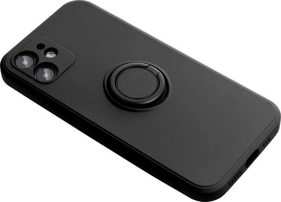Dėklas Oem Case for iPhone 7 / 8 / SE 2020 / SE 2022 Silicone Ring juodas