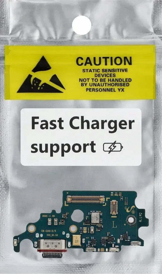 OEM įkrovimo plokštė, skirta SAMSUNG S21 5G G991B/N/F (greitasis įkroviklis)