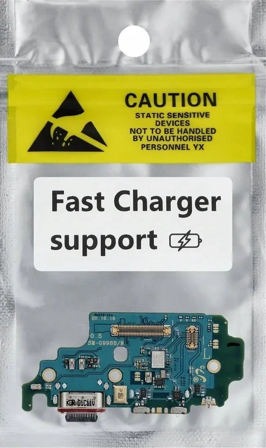 OEM įkrovimo plokštė, skirta SAMSUNG S21 Ultra G998B/F (greitasis įkroviklis)