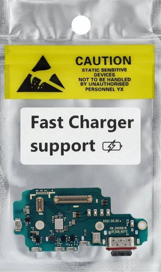 OEM įkrovimo plokštė, skirta SAMSUNG S22 Ultra 5G S908B/F (greitasis įkroviklis)