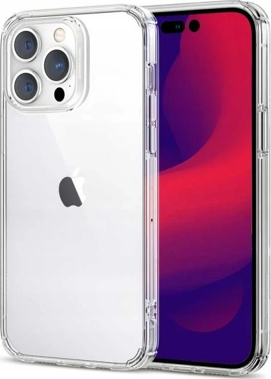 OEM dėklas, skirtas iPhone 14 PRO galiniam dėklui, itin plonas, 0,5 mm, skaidrus