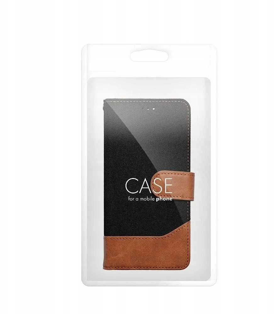 Dėklas Oem JEANS Book skirtas Samsung Galaxy A36 5G juodos spalvos