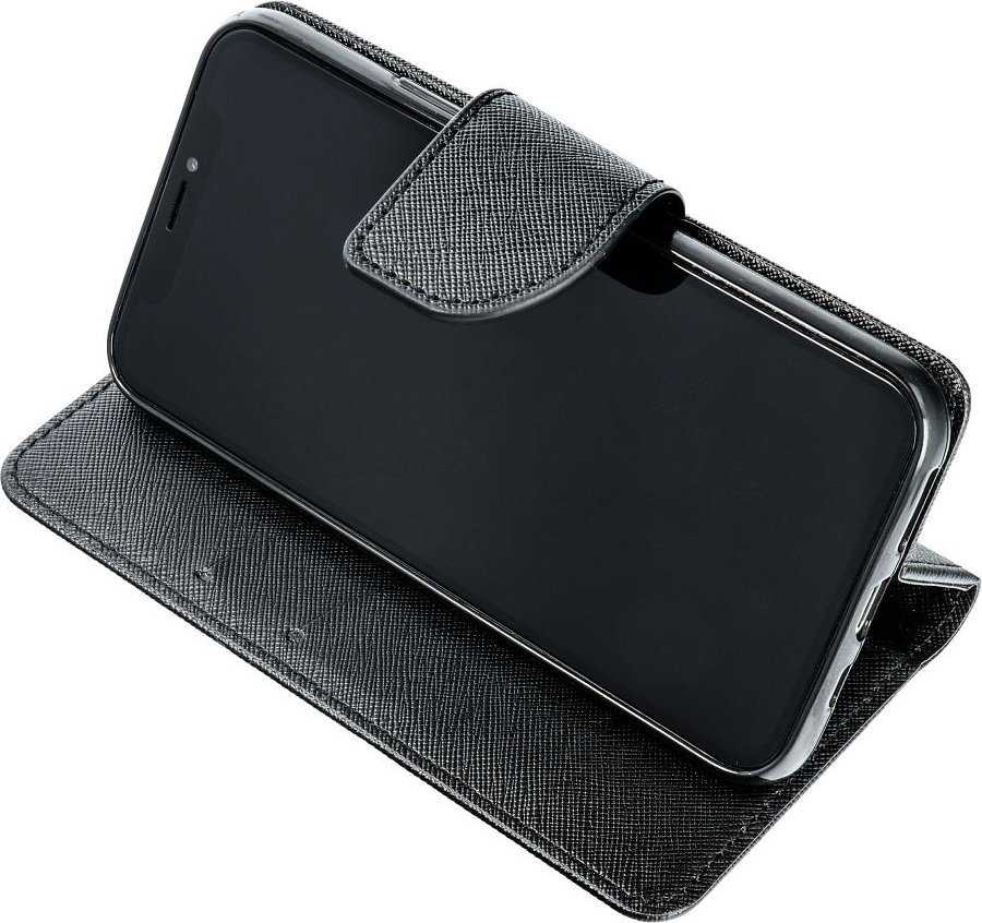 Dėklas Oem FANCY Book skirtas Samsung Galaxy A54 5G juodos spalvos