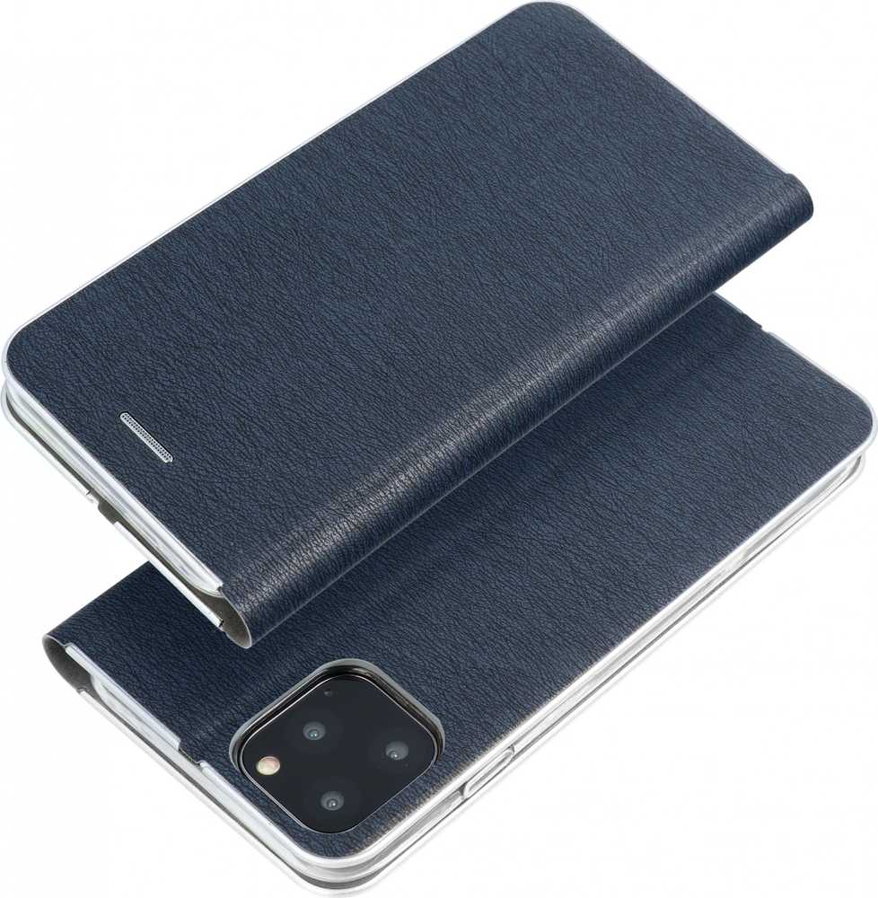 Oem Dėklas su klapką na Samsung A34 5G Luna Book Carbon mėlyna