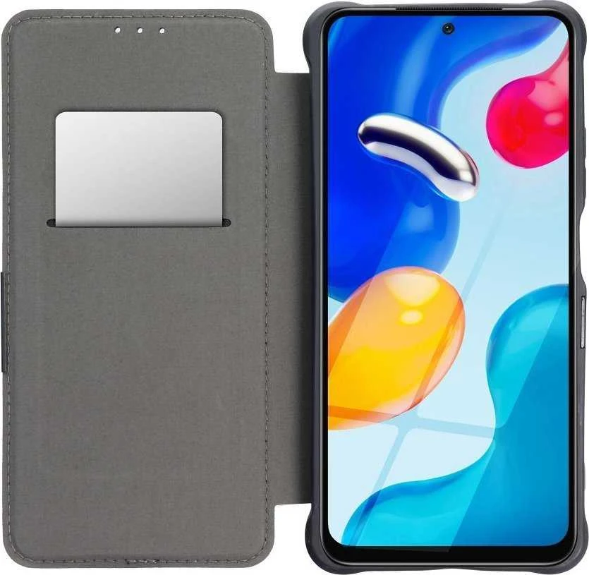 Dėklas Oem RAZOR Book skirtas Xiaomi Redmi Note 11 / 11S mėlynos spalvos