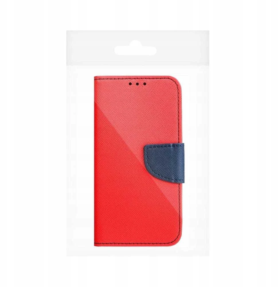 Oem FANCY Book dėklas skirtas Xiaomi Redmi Note 14 5G red / mėlynos spalvos