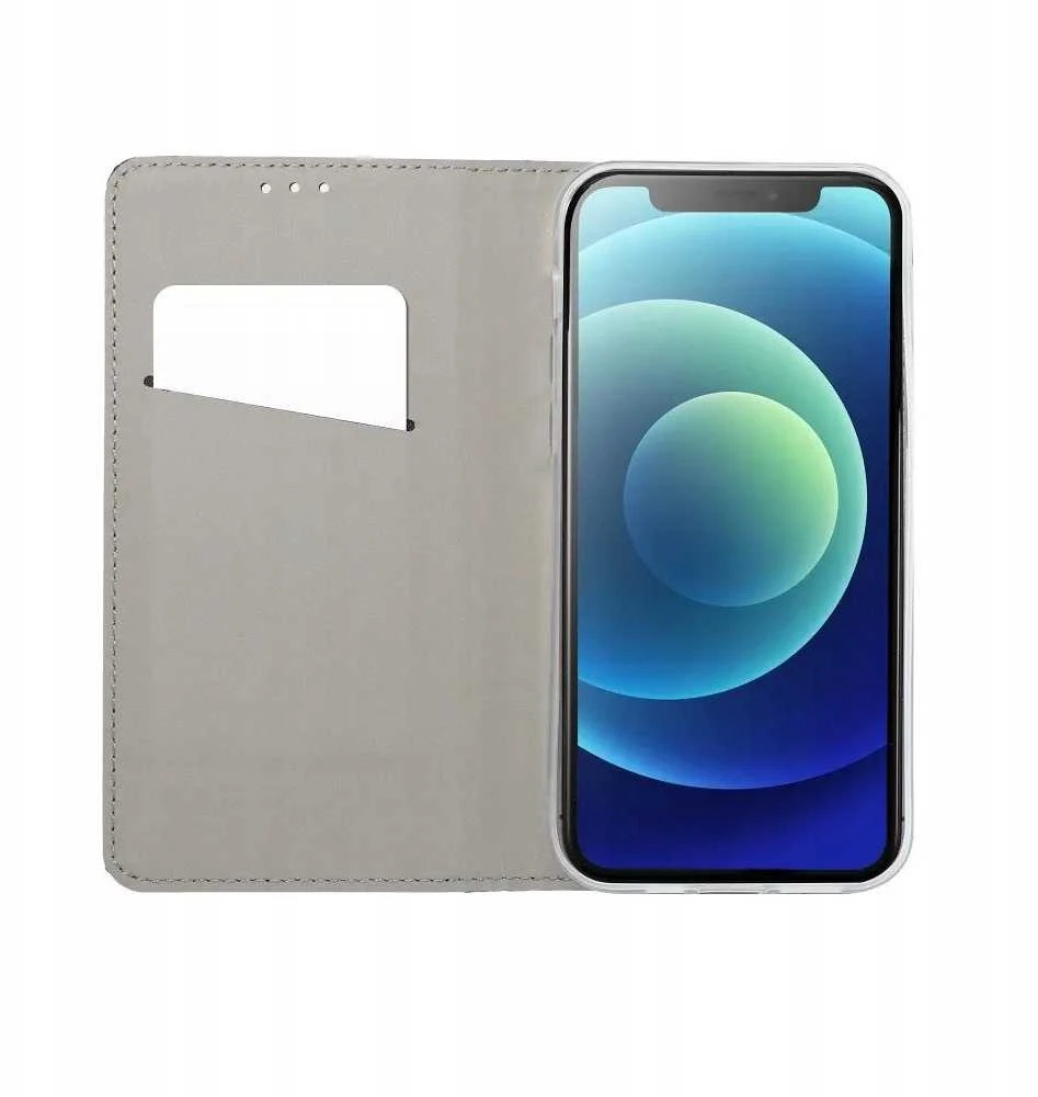 OEM atverčiamas dėklas, skirtas „Infinix HOT 40i Smart Case Book“, tamsiai mėlynas