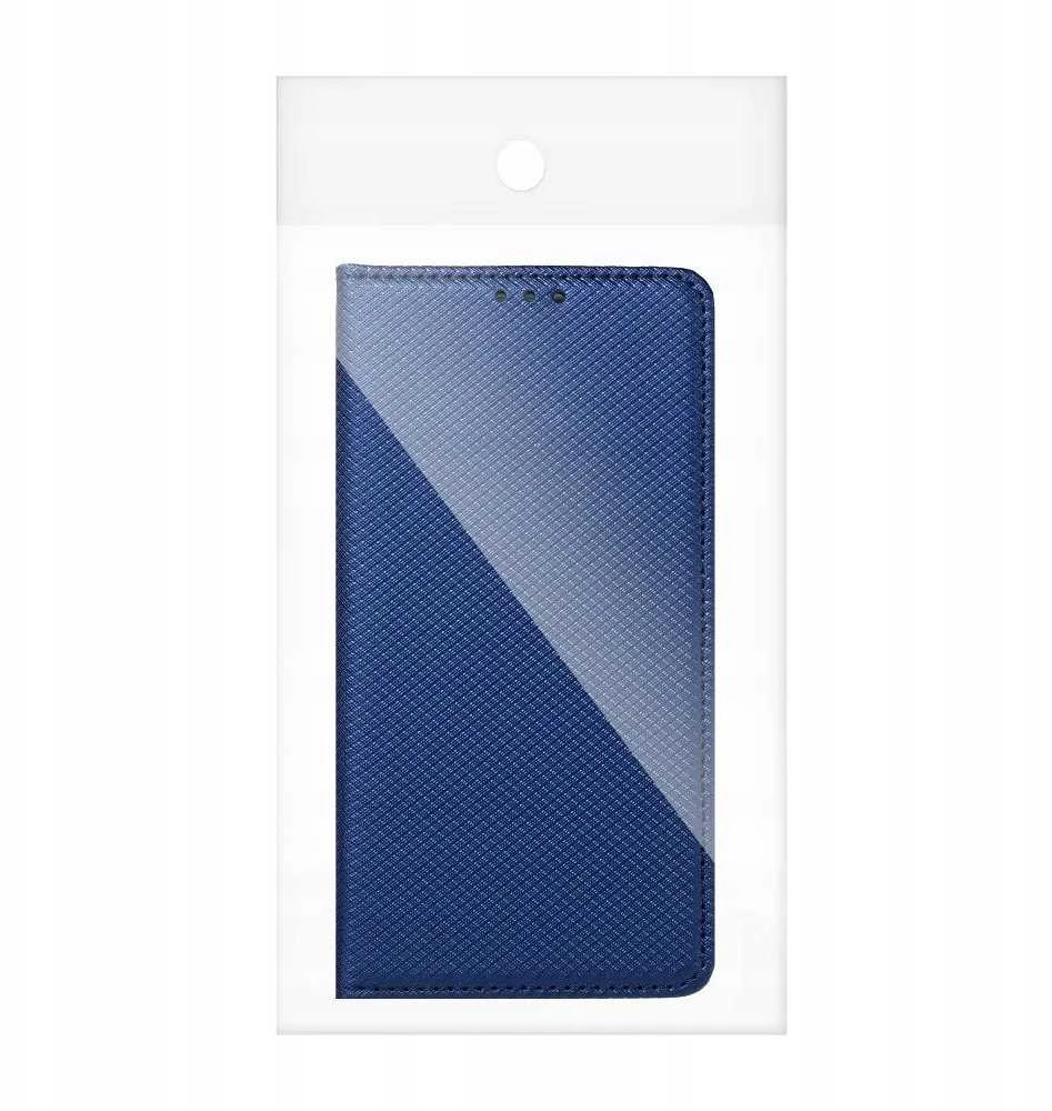 OEM atverčiamas dėklas, skirtas „Infinix HOT 40i Smart Case Book“, tamsiai mėlynas
