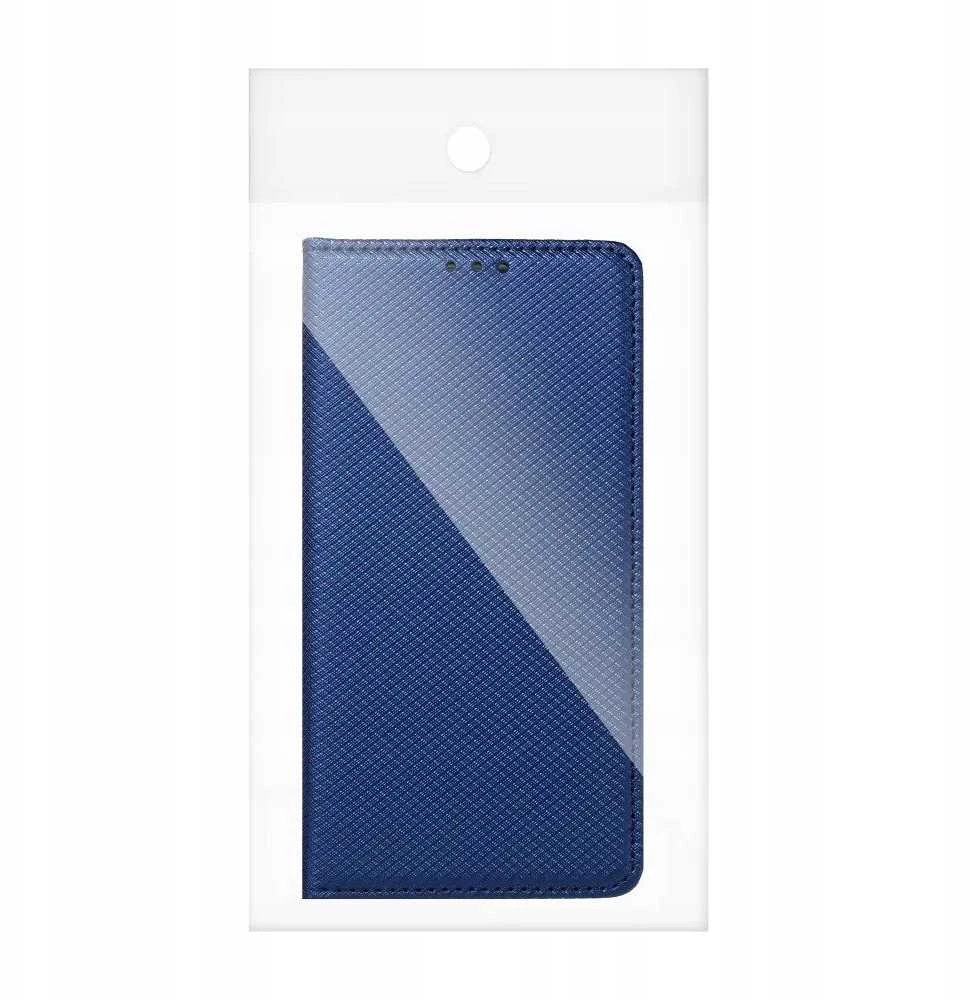 Atverčiamas dėklas, skirtas Realme C53 4G Smart Case Book, tamsiai mėlynas