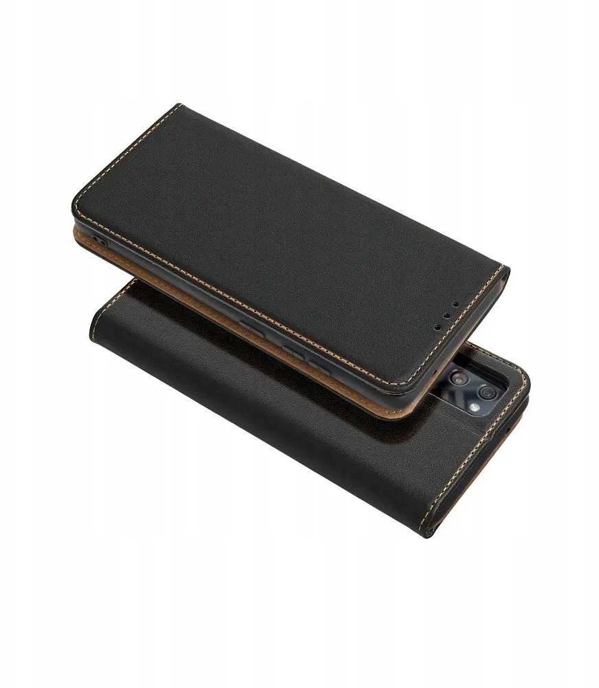 Dėklas Oem Flip case for iPhone 16e (SE 4 2025) Smart Pro Book leather juodas