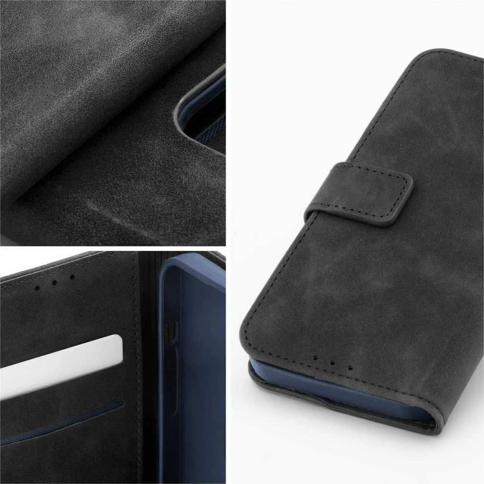 OEM atverčiamas dėklas iPhone 12 / 12 PRO Tender Book juodas