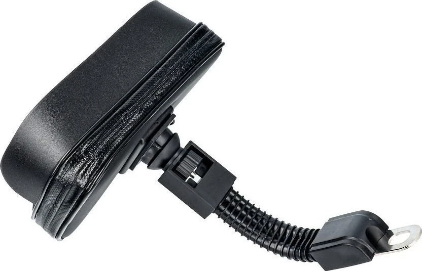 OEM motociklo laikiklis, atsparus vandeniui, su užtrauktuku ir gobtuvu (6,4" - 8") juodas
