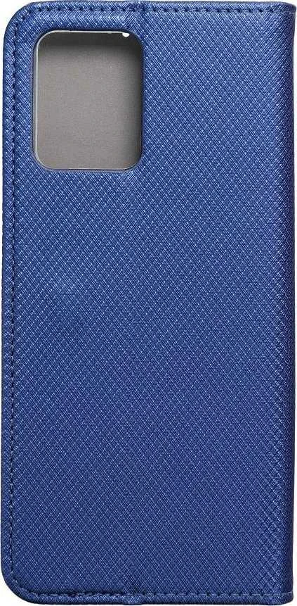 OEM atverčiamas dėklas Motorola G23 Smart Case Book, tamsiai mėlynas