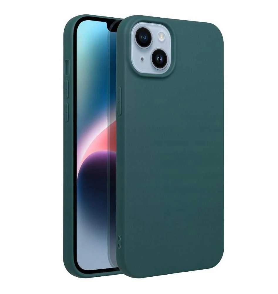 OEM dėklas, skirtas iPhone 16e (SE 4 2025) / 17e matinis tamsus žalias