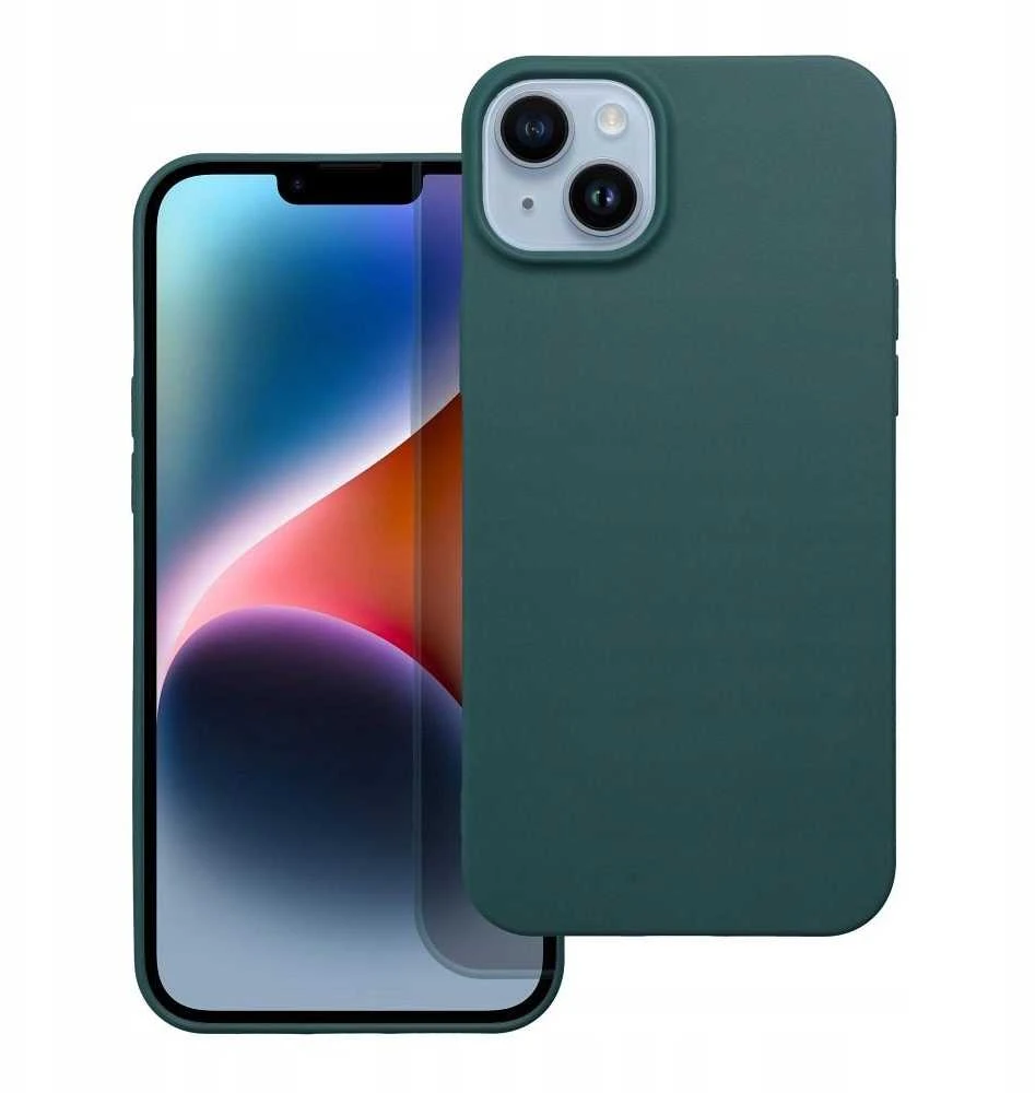 OEM dėklas, skirtas iPhone 16e (SE 4 2025) / 17e matinis tamsus žalias