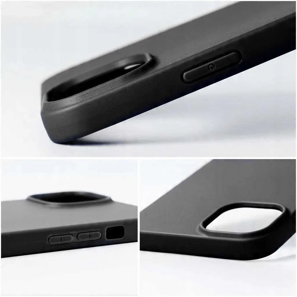 Oem Matinis dėklas skirtas Xiaomi Redmi Note 14 Pro 5G juodos spalvos