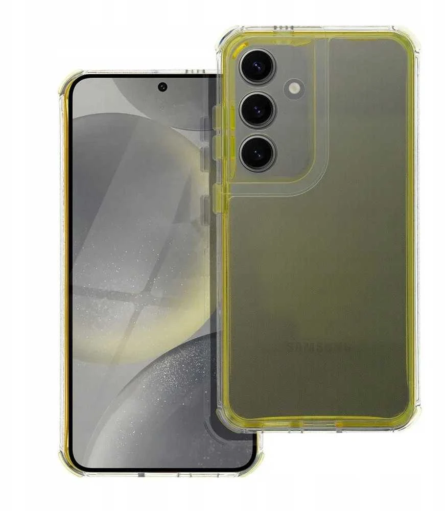 Oem MATRIX CLEAR Dėklas skirtas Samsung Galaxy A36 5G geltonos spalvos