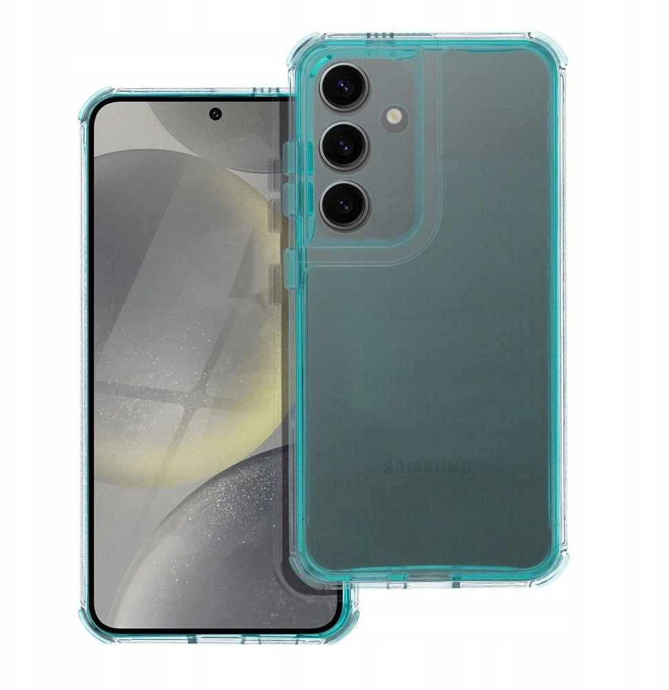 Oem MATRIX CLEAR Dėklas skirtas Samsung Galaxy S25 mėtų spalvos