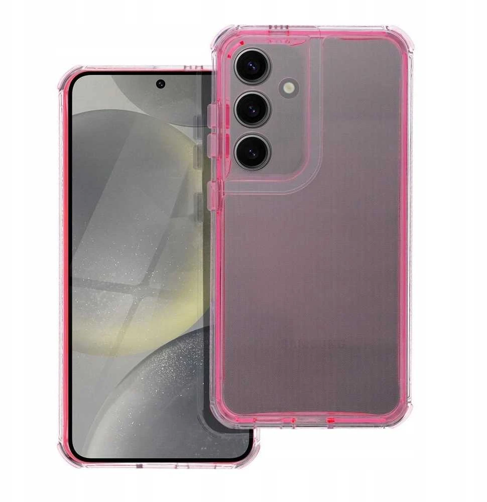 Oem MATRIX CLEAR Dėklas skirtas Samsung Galaxy S25 Ultra powder rožinės spalvos