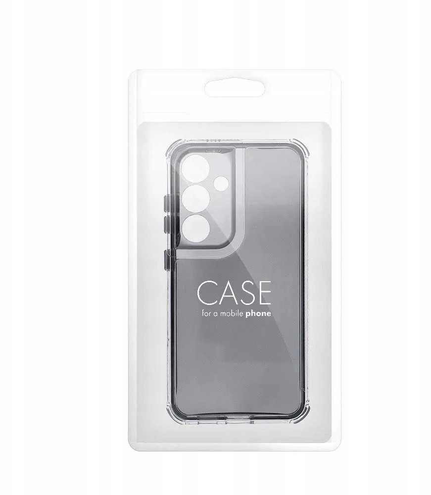 Oem MATRIX Skaidrus dėklas skirtas Samsung Galaxy S25 Edge juodos spalvos