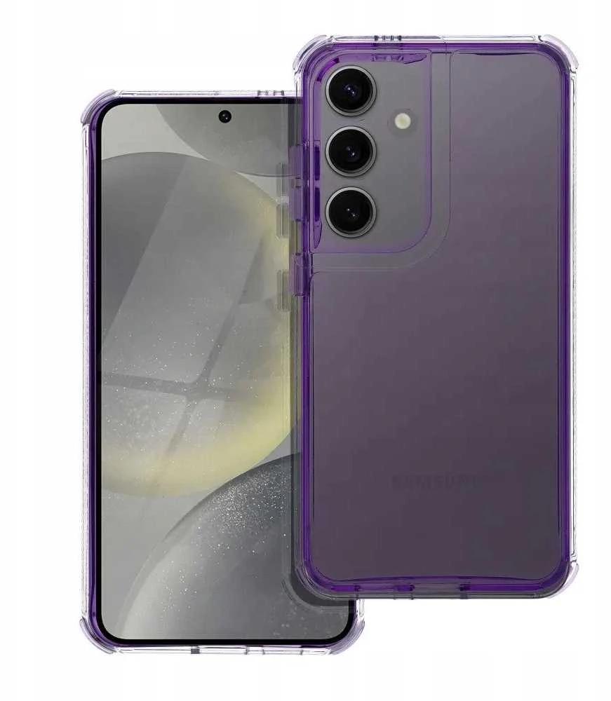Oem MATRIX CLEAR dėklas skirtas Xiaomi Redmi Note 14 PRO 4G violetinės spalvos