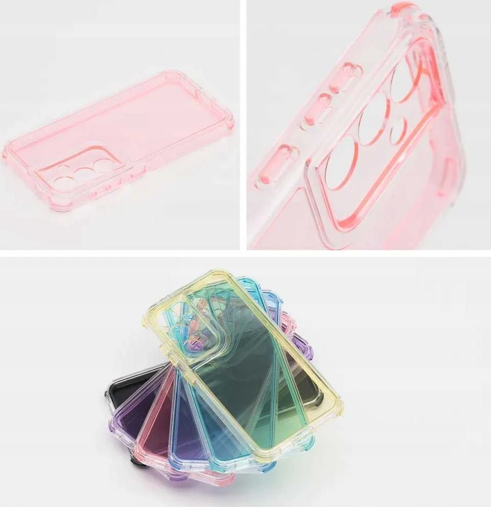 Oem MATRIX CLEAR Dėklas skirtas Xiaomi Redmi Note 14 PRO 5G / 14 PRO PLUS 5G powder rožinės spalvos
